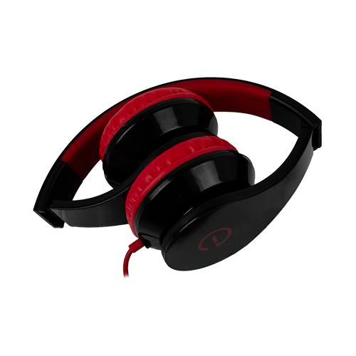 Audifonos Alam Easy Line El-995180 Negro / Rojo 3.5 Mm 1.5 M