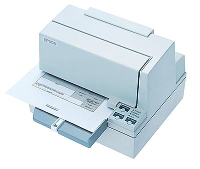 Mini Impresora Matriz Epson Tm-U590-111,Serial,Blanca Sin F C31C196112