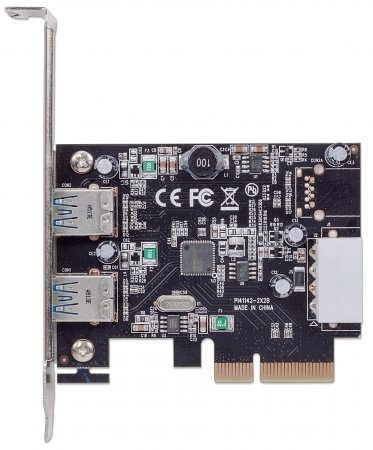 Tarjeta Usb Manhattan Pcie Usb 3.1 2 Puertos 151795