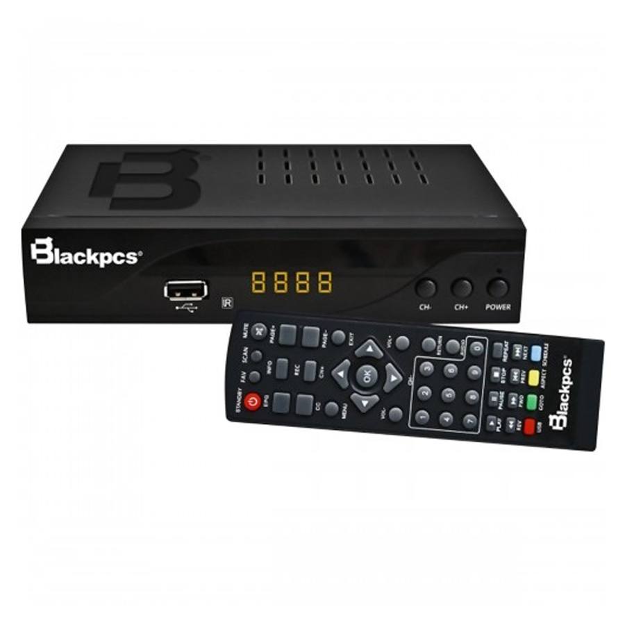 Decodificador Blackpcs E010Alum-Bl Hdmi Negro Con Control