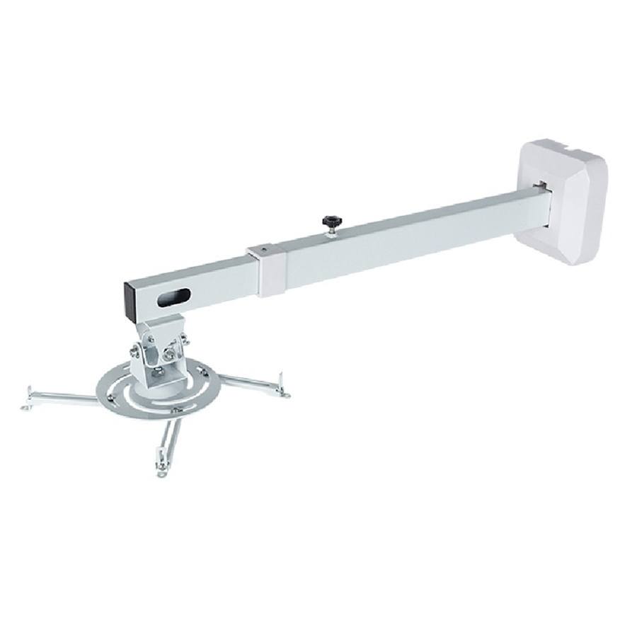 Soporte Multimedia Screen Ast-1500 1.50 Mts Tiro Corto Blanco