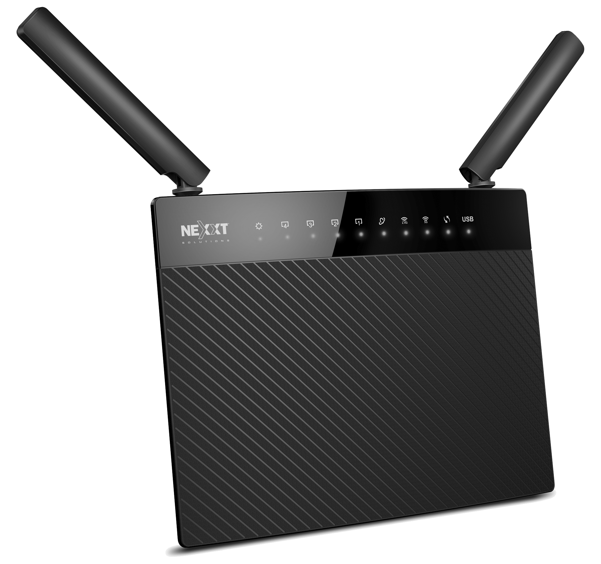 Router Nexxt Acrux Ac1200 4 Ptos Dualband Doble Antena 3Dbi Arl02124U1