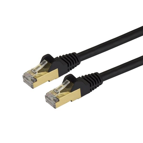 Cable Patch Startech.Com Cat6A Rj-45 Macho 6.1M Negro C6Aspat20Bk
