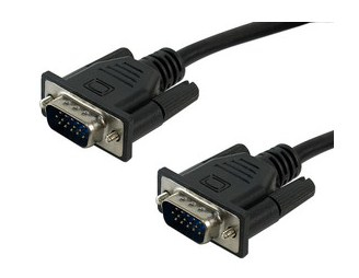Cable Monitor Svga Manhattan 5Mm Hd15M-M 1.8 M Fer 371315