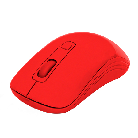 Mouse Vorago Mo-207 Rojo Inalambrico 1000/1600 Dpi Usb