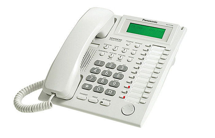 Telefono Ip Lcd 4.3" Panasonic Kx-Nt680X Altavoz Blanco
