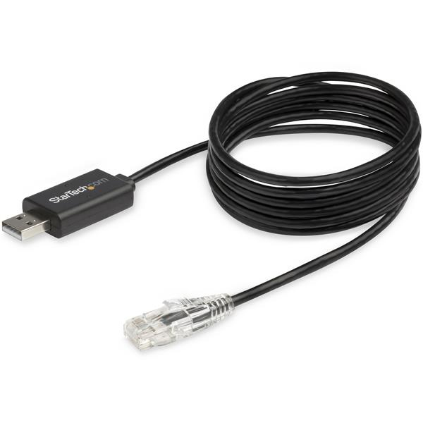 Cable Adaptador Usb A Rj45 Startech 1.8M Consola Cisco Icusbrollovr