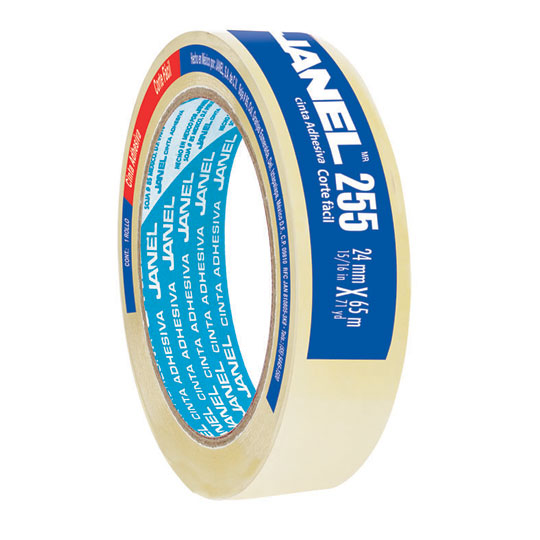 Cinta Janel Adhesiva Economica 255 24X65 Articulos Escolar Y Oficina