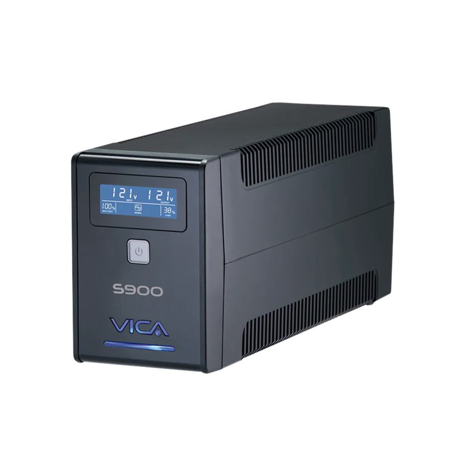 No Break Vica 900Va 500W Color Negro Hogar Y Oficina S900