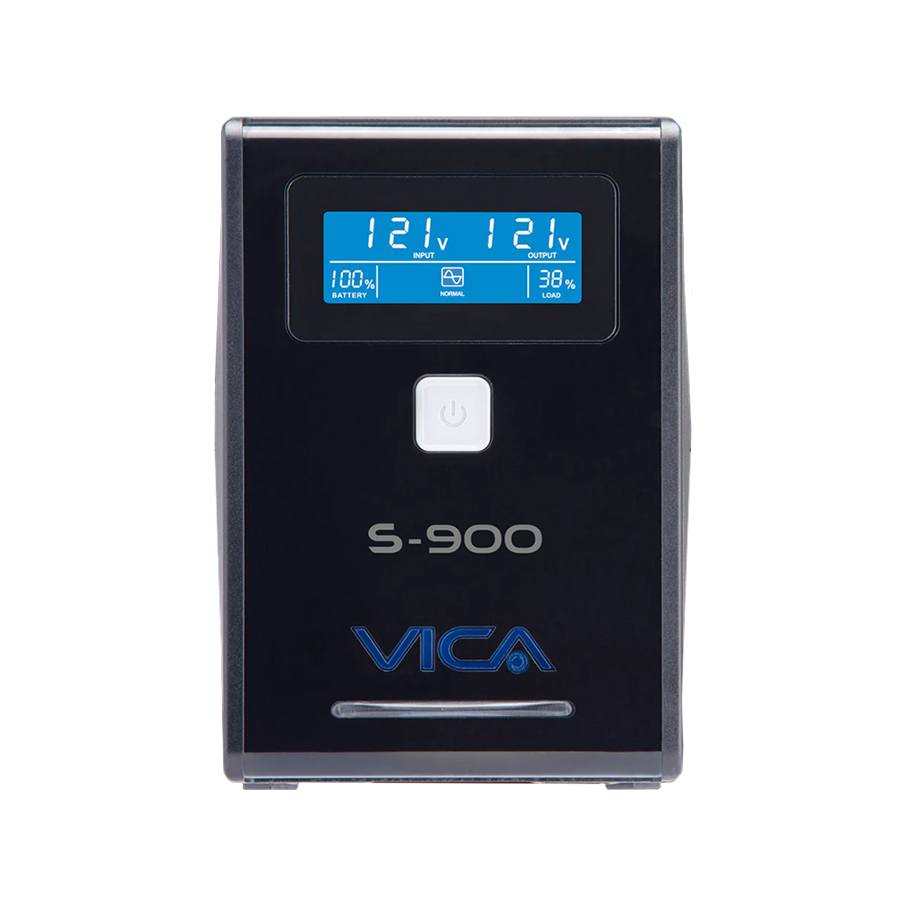 No Break Vica 900Va 500W Color Negro Hogar Y Oficina S900