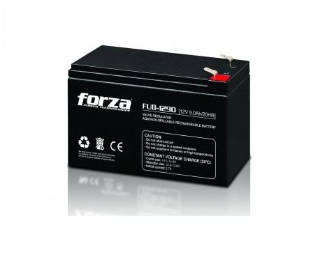 Bateria Para No Break Forza Sealed Lead Acid Vrla 12V 5 Años Negro
