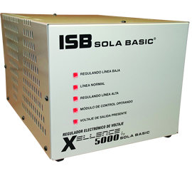 Regulador Sola Basic Xl-22-250 Xellence 5000Va/4500W/Bifasico/220V