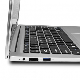 Laptop Vorago Alpha Plus 2 14" Intel Celeron N4020 4Gb 64Gb+500Gb W10 Pro Plata