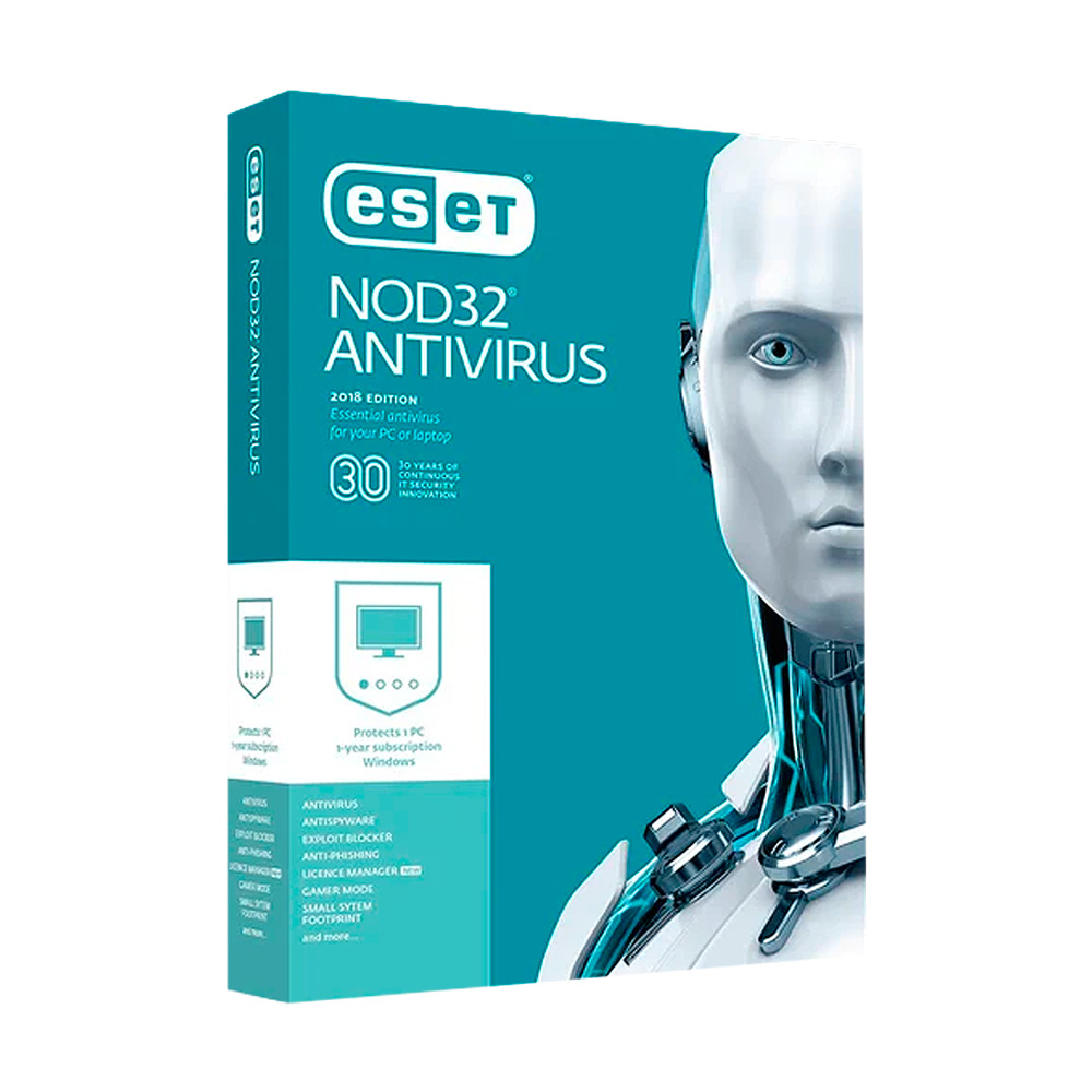 Antivirus Eset Nod32 2024 1 Usuario 1 Año Ant51
