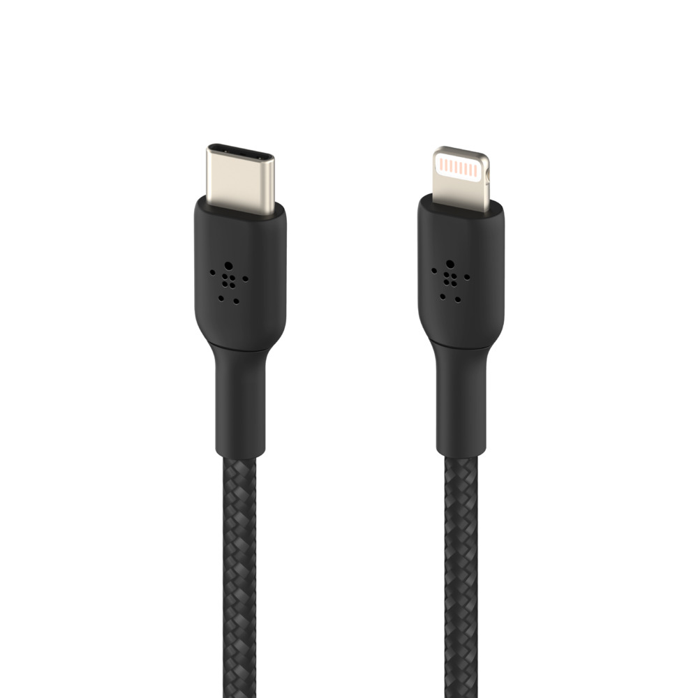 Cable Usb-C A Lightning Belkin Boost Charge 1M Negro Caa004Bt1Mbk