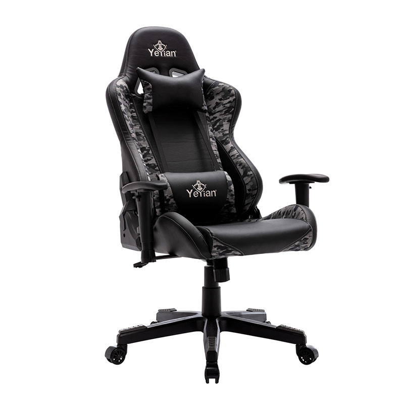 Silla Gaming Yeyian Yfrn-042920 Ryuji Night Camo Poli/Nyl Sop 150Kg