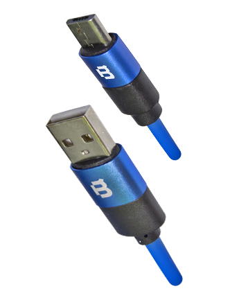 Cable Blackpcs Azul Micro Usb 1M Cabmp-2