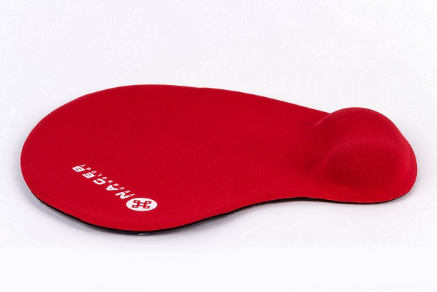 Mouse Pad Naceb Technology Color Rojo, Tipo Gel Na-549Ro