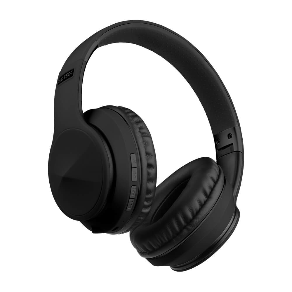 Audifonos On Ear Void Acteck Bluetooth 5.0 Almohadillas Ergonomicas