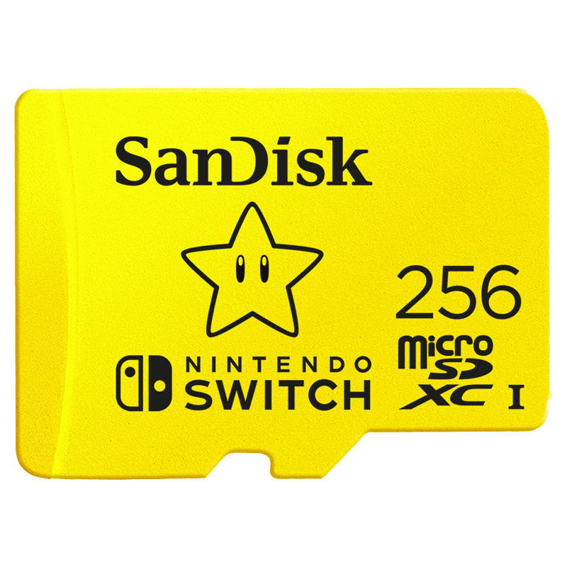 Memoria Sandisk Micro Sdxc Nintendo Switch 256Gb (Sdsqxao-256G-Gnczn)