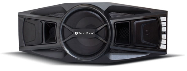 Bocina Techzone Tz18Boc03Bt Color Negra Inalambrica Bluetooth