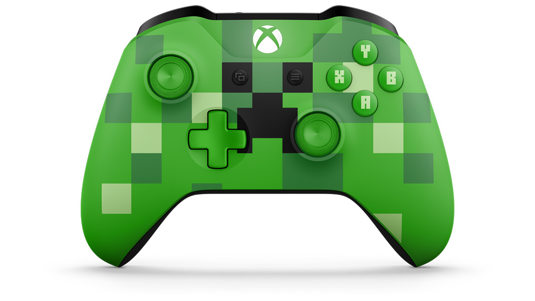 Control Xbox Edicion Especial Mcreeper Minecraft Creeper