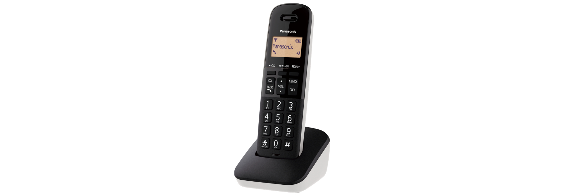 Panasonic Telefono Inalambrico P.Lcd 1.4 Moderno Blanco Kx-Tgb310Mew