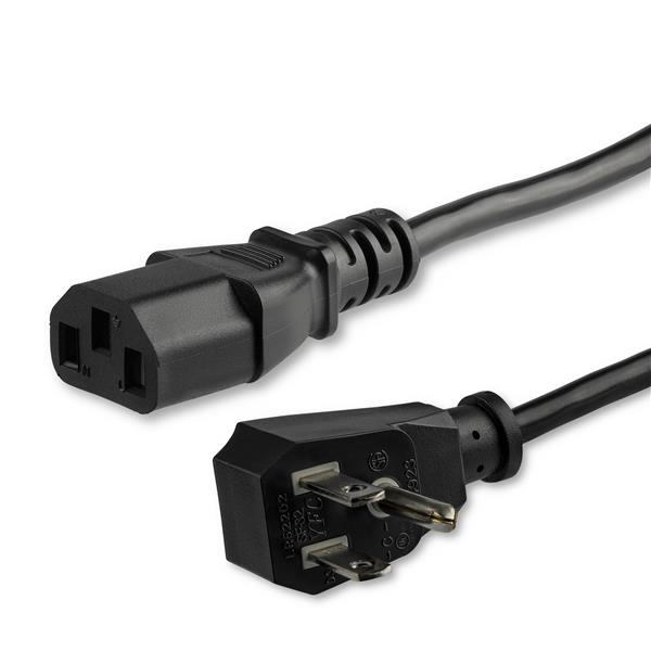 Cable De Poder Startech Nema 5-15P A C13 Coupler 1.8M Pxtf1016
