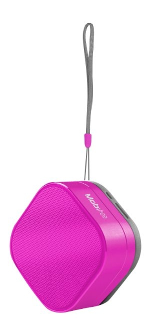 Bocina Mobifree Portatil Bluetooth Urban Kaos Lila Mb-916455