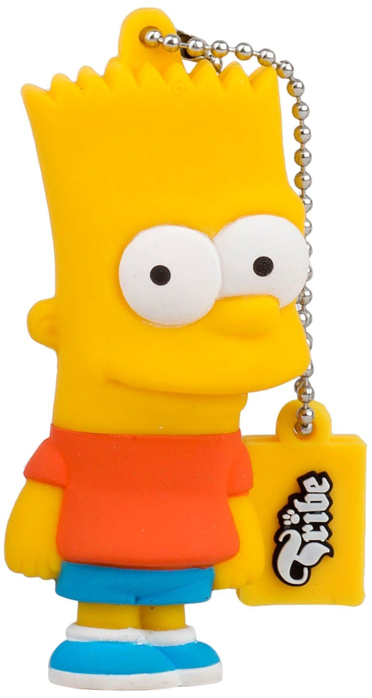 Memoria Flash Usb Tribe 8Gb Bart Simpson (Fd003402)