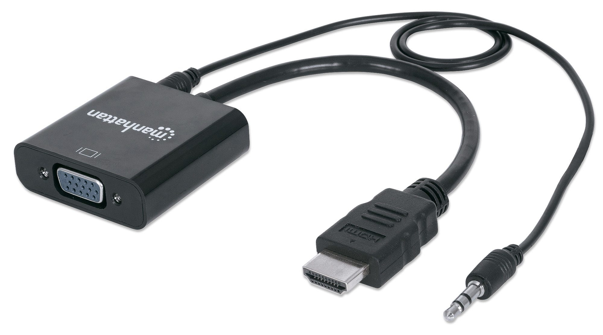 Convertidor Video Manhattan Hdmi A Svga+Audio 151559