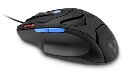 Mouse Vorago  Mo-408 Optico  800/1200/2100/3400 Dpi Alambrico Negro