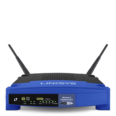 Router Inalambrico Linksys Wireless-G/54Mbps/Comp W Xp-Vista(Wrt54Gl)