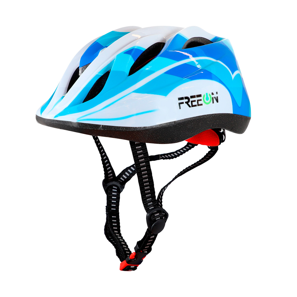 Casco Infantil Para Ciclismo Freeon Fon050K Deportivo Unitalla Azul