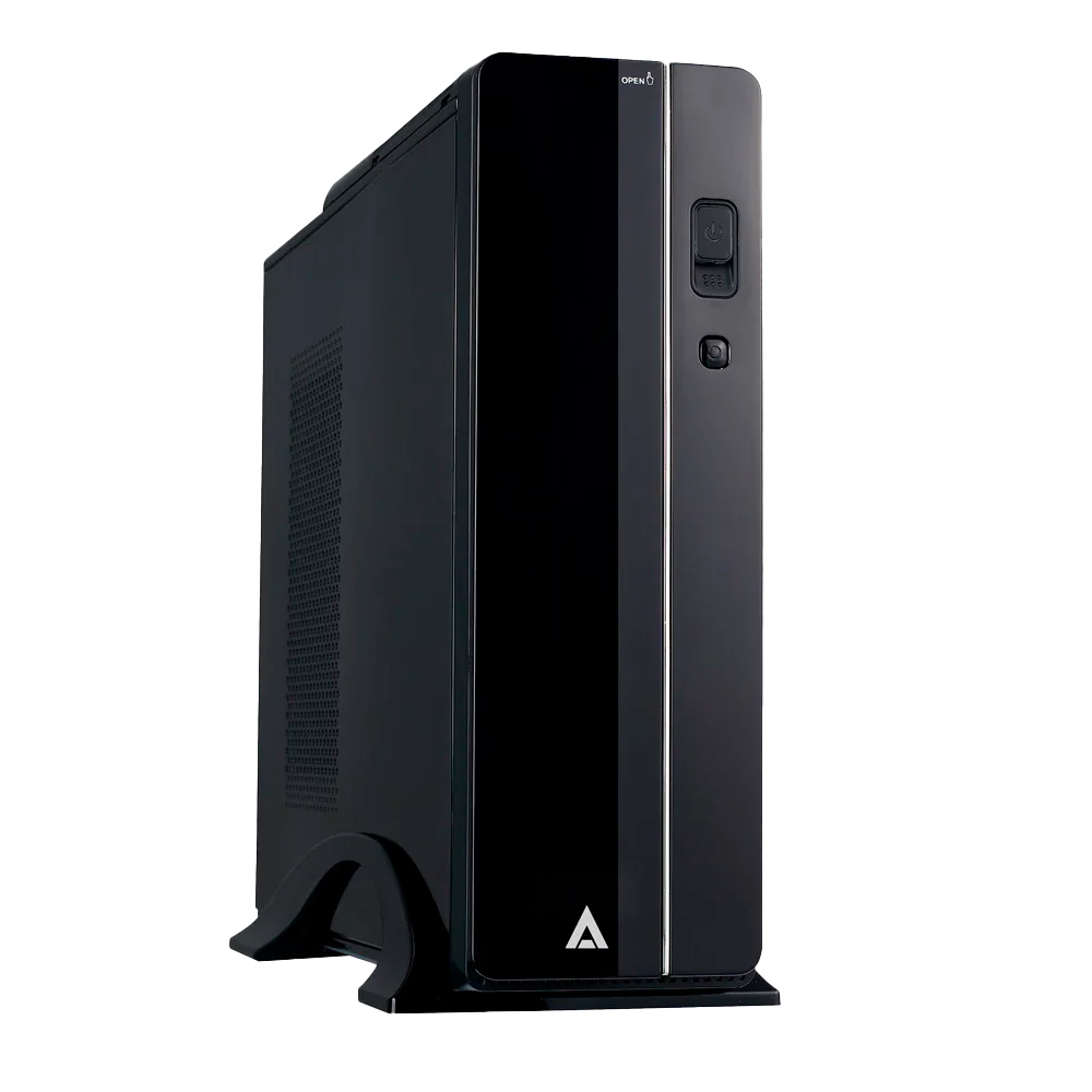 Gabinete Acteck Bern Mini Atx Fuente 500W 24 Pin Negro Gapc-301