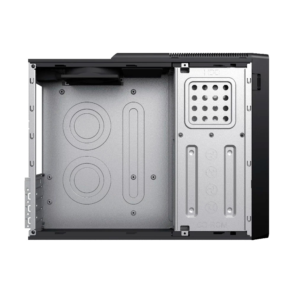 Gabinete Acteck Bern Mini Atx Fuente 500W 24 Pin Negro Gapc-301