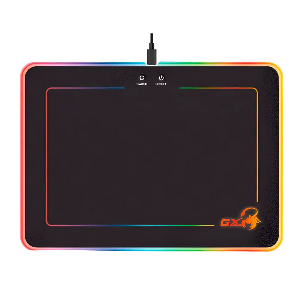 Mousepad Gamer Genius Gx-Pad 600H Superficie Rigida Iluminacion Rgb Usb 2.0 31250006400
