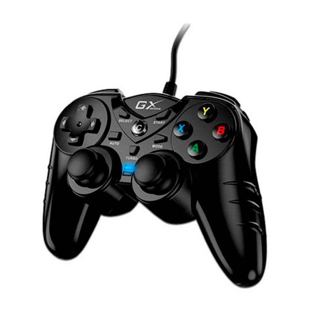 Control Gamepad Genius Max Fire Gx-17Uv 17 Botones Compatible Con Pc - Ps3 Usb Negro 31610001400