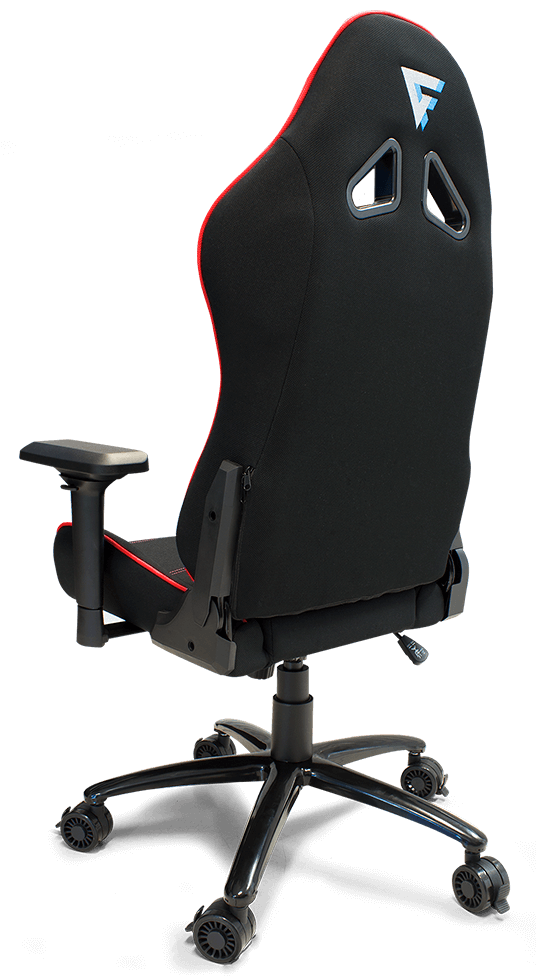 Silla Gamer Game Factor Hasta 150Kg Negro/Rojo Cgc600-Rd