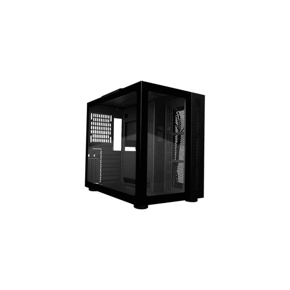 Gabinete Game Factor Csg700-Bk Atx 2X Paneles De Cristal Templado Hasta 10X Ventiladores Negro