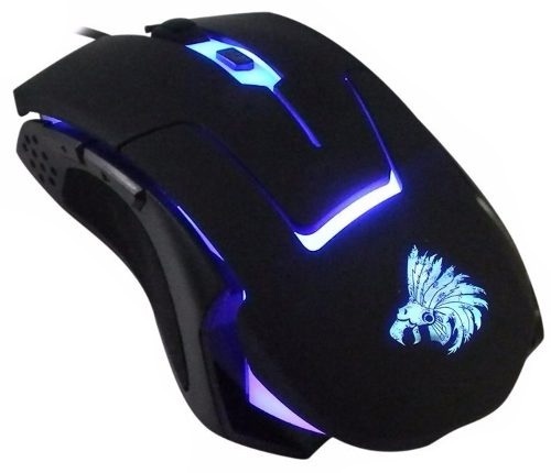 Mouse Gamer Eagle Warrior G13 Usb 2400 Dpi Azul