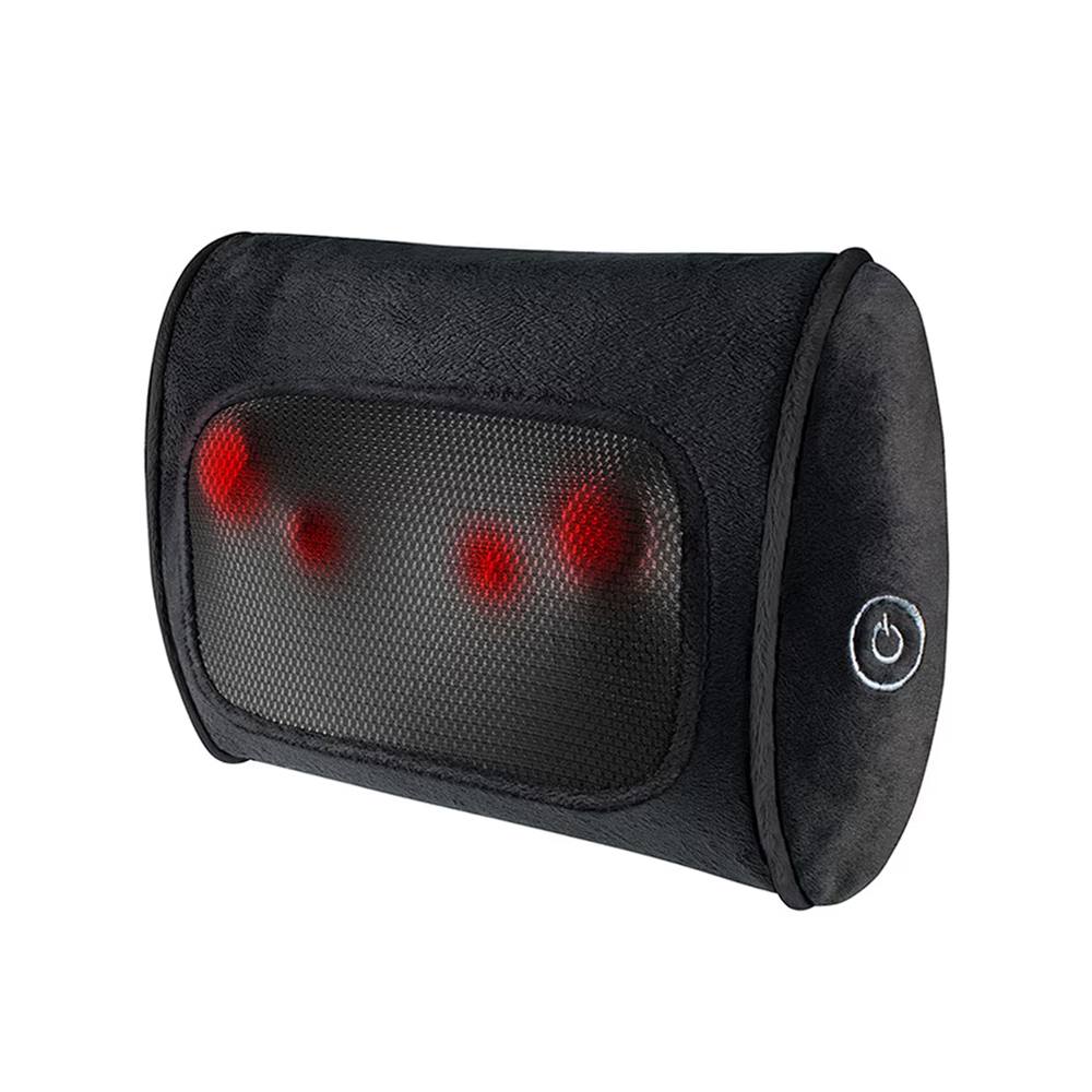 Almohada De Cuello Homedics Con Vibracion Negro Sp-18H