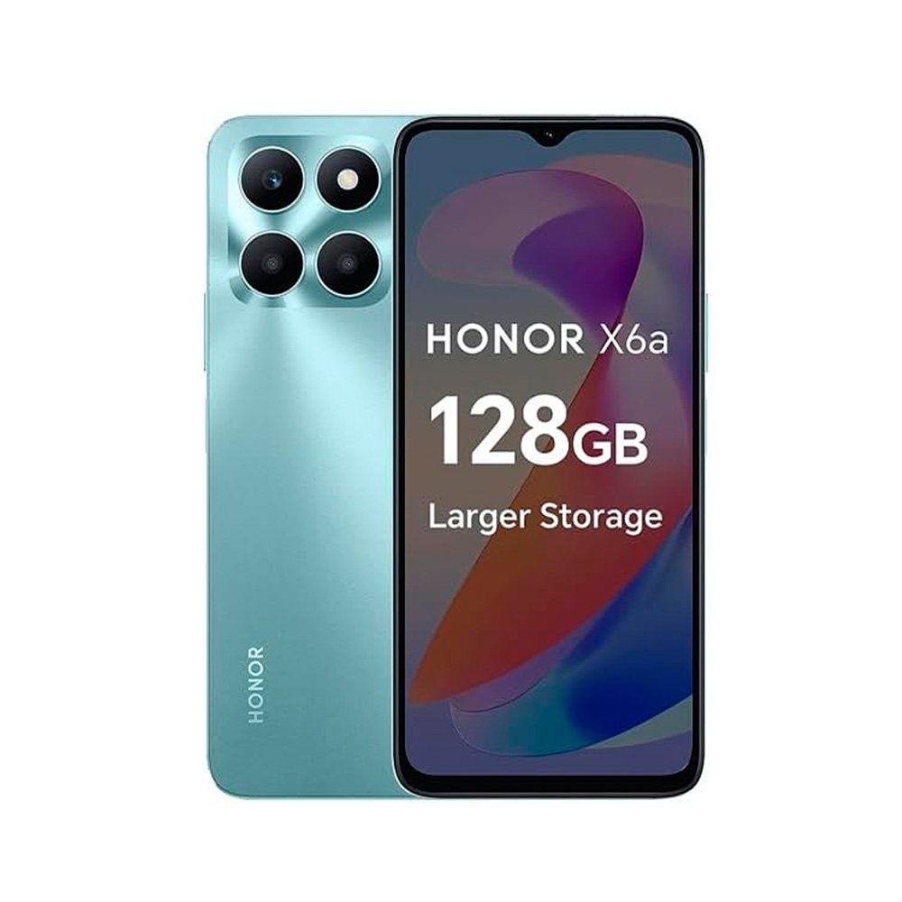 Célular Smartphone Honor X6A 6.56" Octa-Core 4Gb 128Gb Android 13 4G Azul Honor X6A Azul 4+128Gb