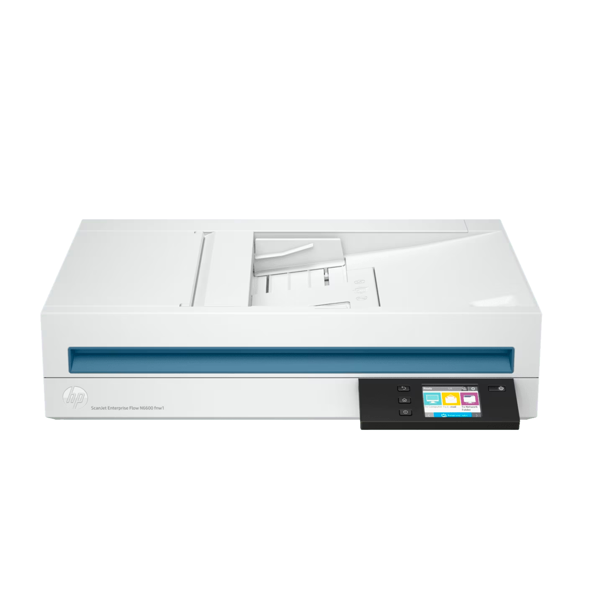 Escaner Hp Scanjet Enterprise N6600 Fnw1 Cama Plana 1200 X 1200 Dpi Blanco 20G08A