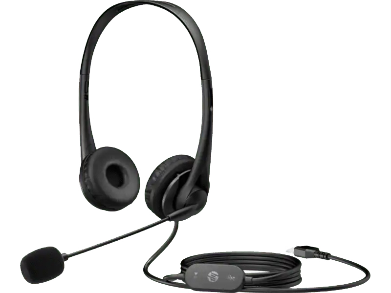 Diadema G2 Hp Estereo Alambrico 1.5M Negro 428K6Aa