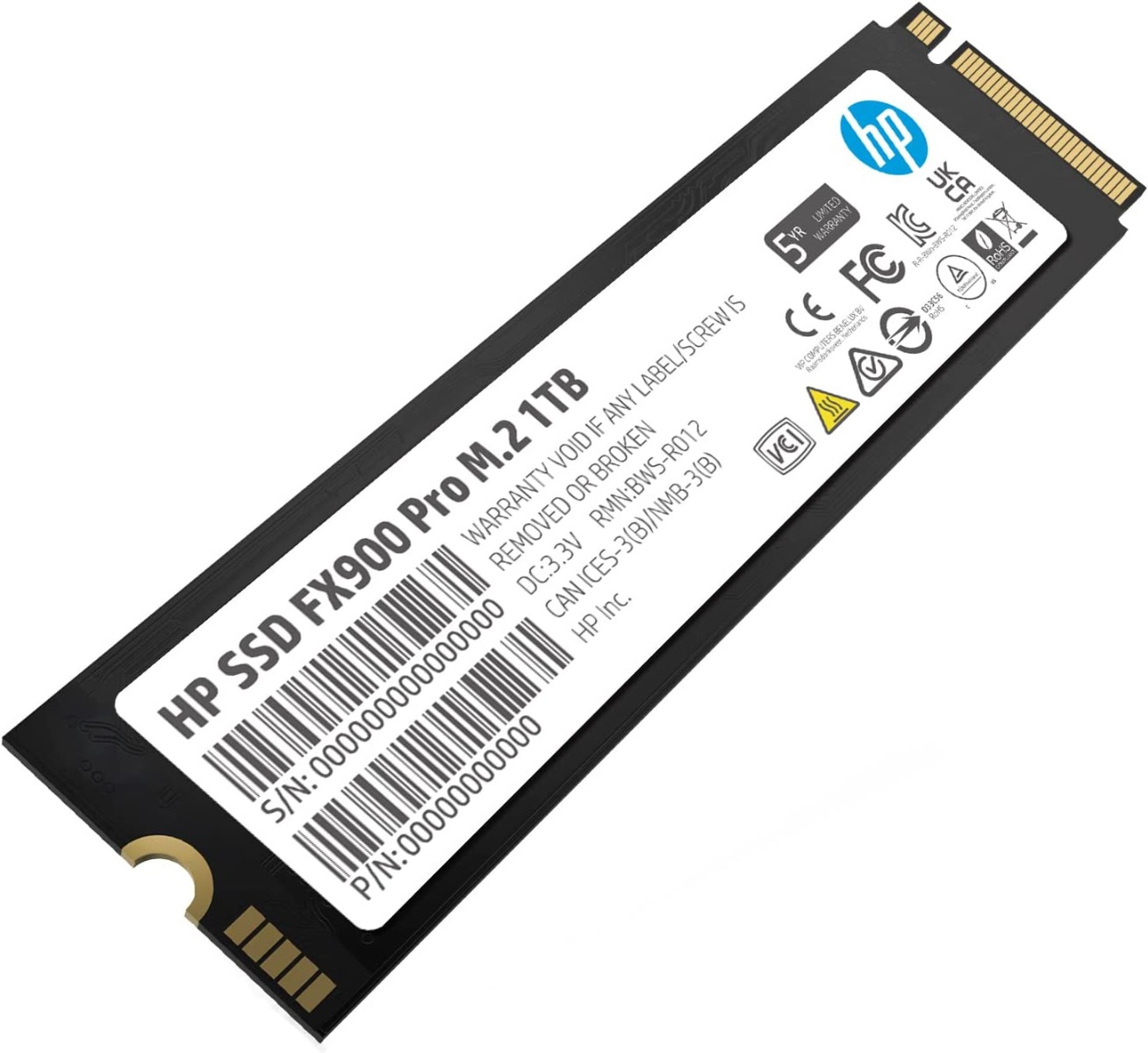 Ssd Interno Hp Fx900 M.2 Pro 1Tb Nvme Pci-E 4.0 4A3U0Aa