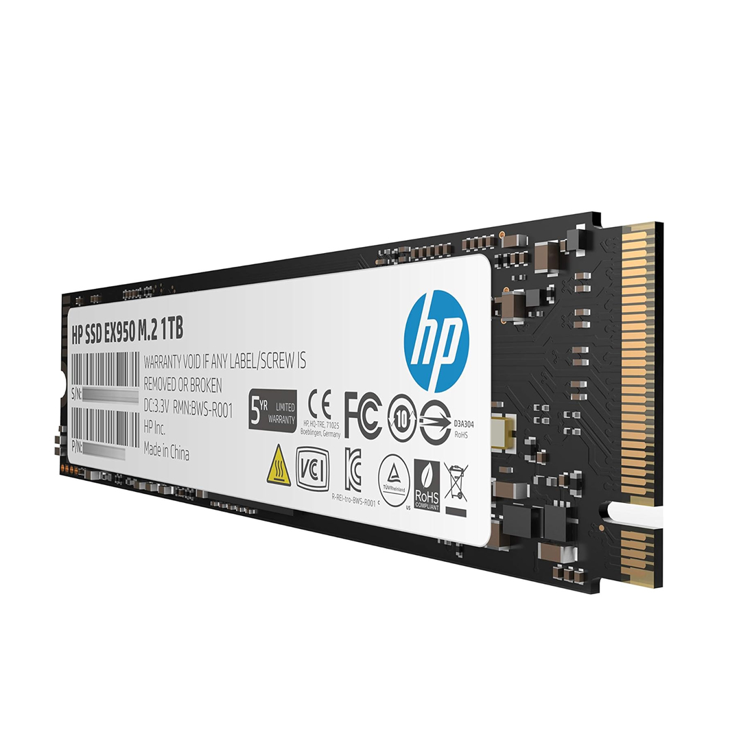 Ssd Hp Ex950 1Tb M.2 Pci-Express 3.1 Negro 5Ms23Aa#Abb