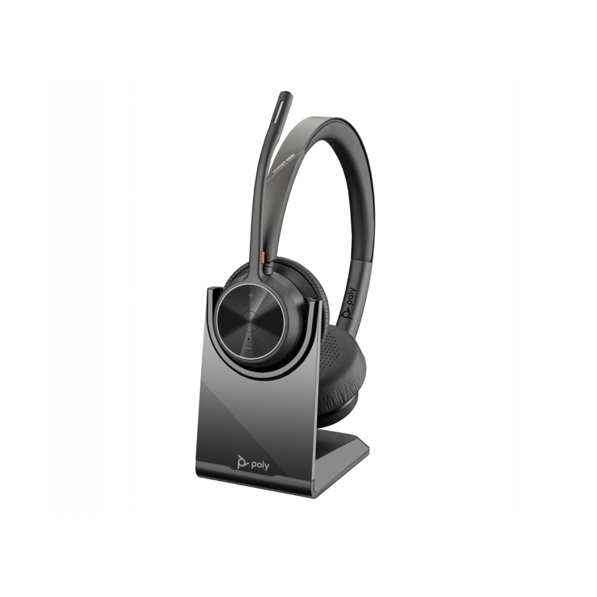 Auriculares Hp Poly Voyager 4320 + Dongle Bluetooth Bt7000 + Base De Carga 77Y99Aa