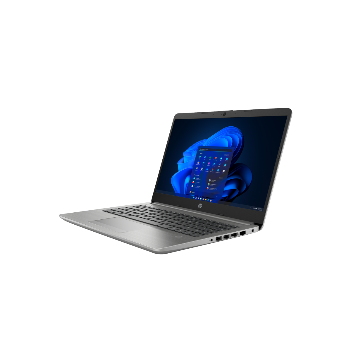 Laptop Hp 245 G9 14" Amd Ryzen 5 8Gb 512Gb Ssd Windows 11 Pro Plata 7E3H7Lt#Abm