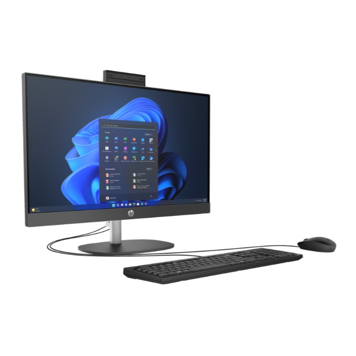 Computadora All In One Hp 240 G10 23.8" Intel Core I5 8Gb 512Gb Ssd Windows 11 Home 9P4J9La#Abm